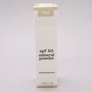 ROE Wellness Brush On Mineral Powder Sunscreen SPF 50 Kid Safe Exp 05/26/2028